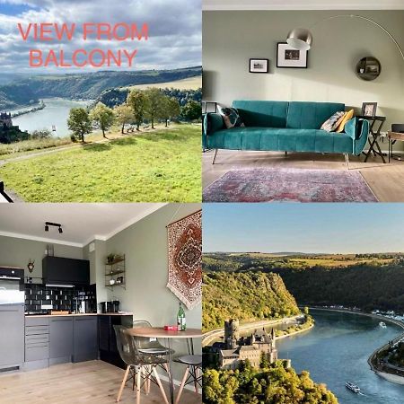 #1 Studioapartment Mit Loreleyblick Direkt An Der Schoensten Etappe Des Rheinsteigs Patersberg Экстерьер фото