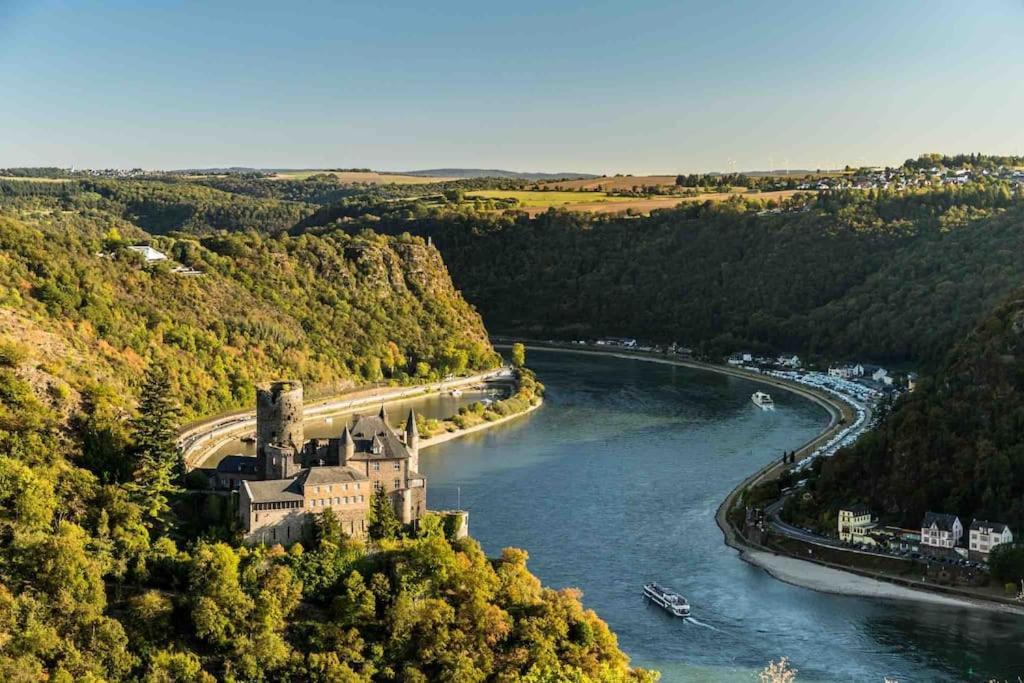 #1 Studioapartment Mit Loreleyblick Direkt An Der Schoensten Etappe Des Rheinsteigs Patersberg Экстерьер фото